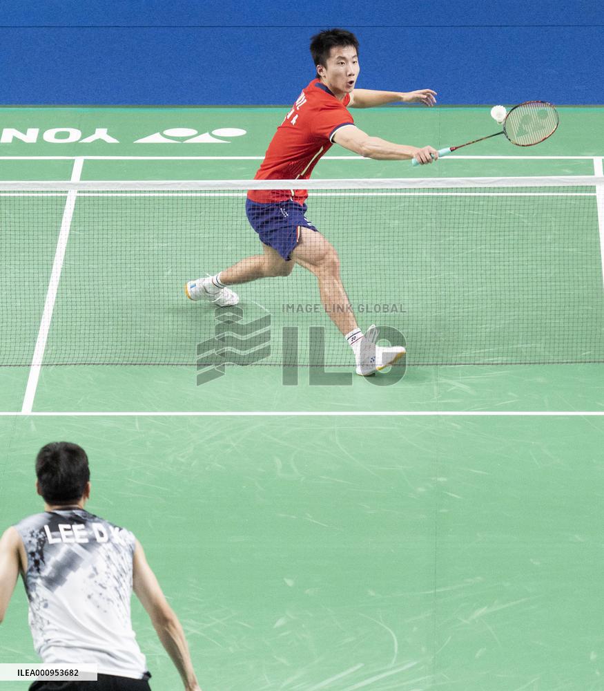 (SP)SOUTH KOREA-GWANGJU-BADMINTON-KOREA MASTERS-MEN'S SINGLES