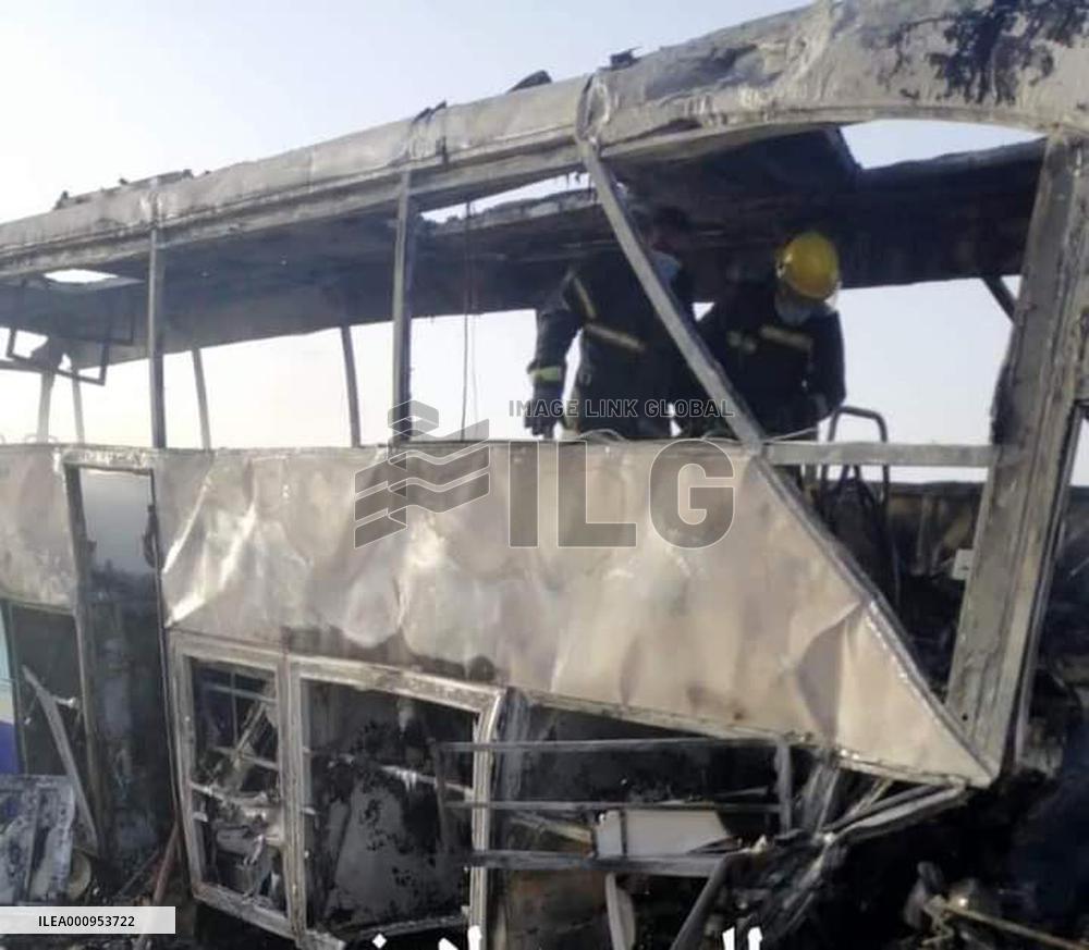 EGYPT-ASWAN-BUS CRASH