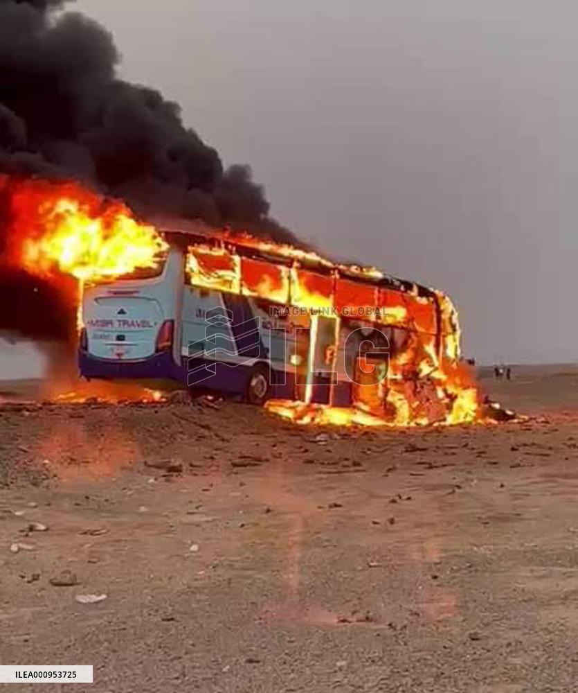 EGYPT-ASWAN-BUS CRASH