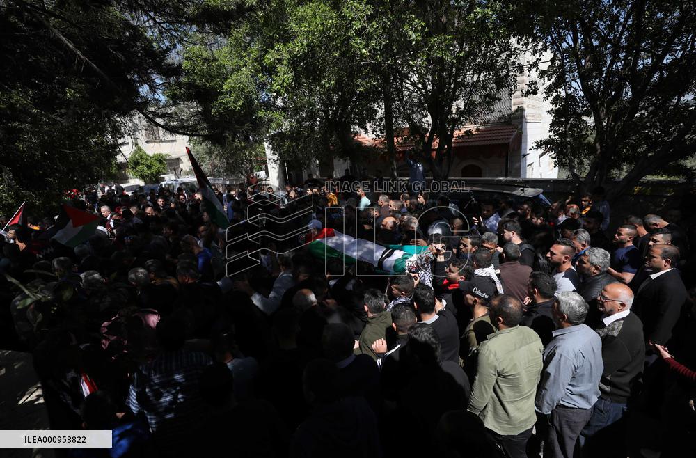 MIDEAST-QALQILYA-FUNERAL