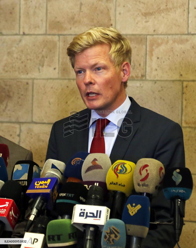 YEMEN-SANAA-UN ENVOY-PRESS CONFERENCE