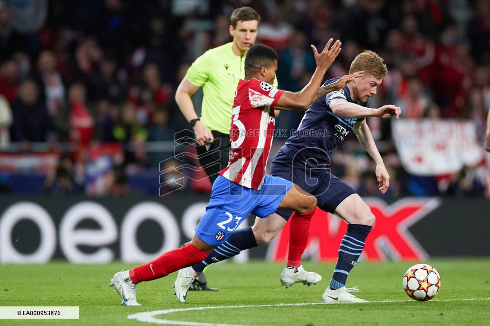 (SP)SPAIN-MADRID-UEFA CHAMPIONS LEAGUE-ATLETICO DE MADRID VS MANCHESTER CITY