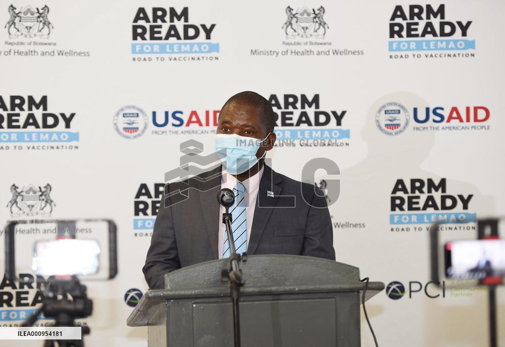 BOTSWANA-COVID-19-VACCINATION