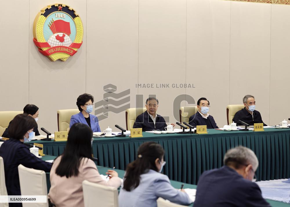 CHINA-BEIJING-CPPCC-WANG YANG-BIWEEKLY SESSION (CN)