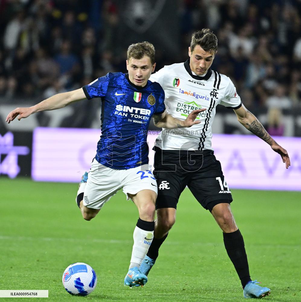 (SP)ITALY-LA SPEZIA-FOOTBALL-SERIE A-INTER MILAN VS SPEZIA