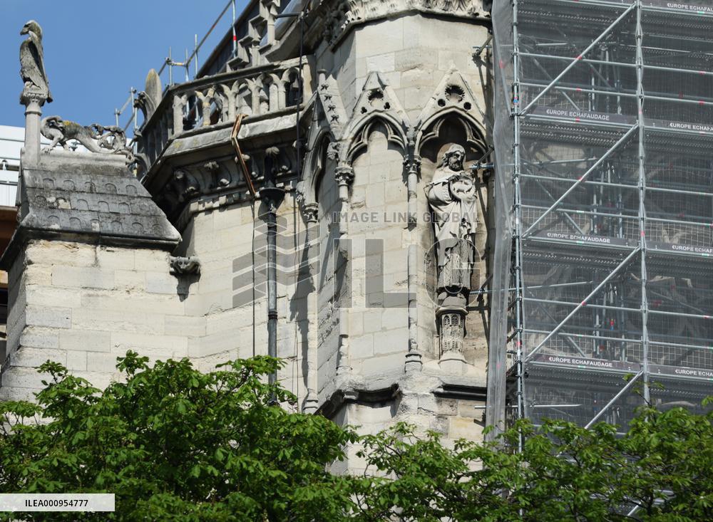 FRANCE-PARIS-NOTRE DAME CATHEDRAL-RENOVATION