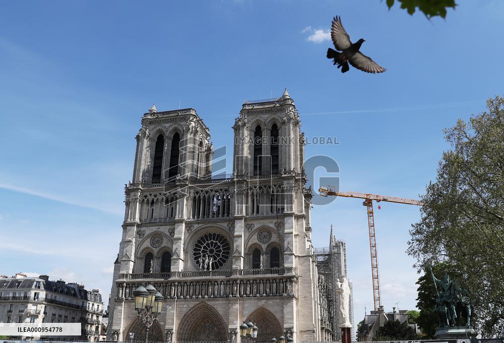 FRANCE-PARIS-NOTRE DAME CATHEDRAL-RENOVATION
