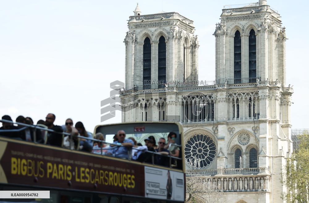 FRANCE-PARIS-NOTRE DAME CATHEDRAL-RENOVATION