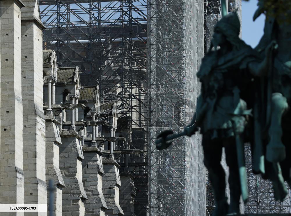 FRANCE-PARIS-NOTRE DAME CATHEDRAL-RENOVATION