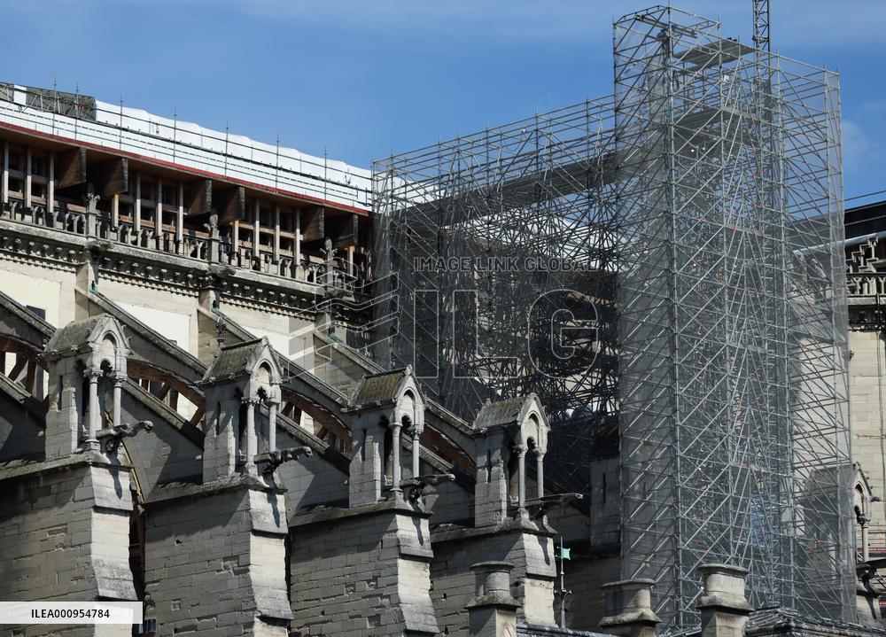 FRANCE-PARIS-NOTRE DAME CATHEDRAL-RENOVATION