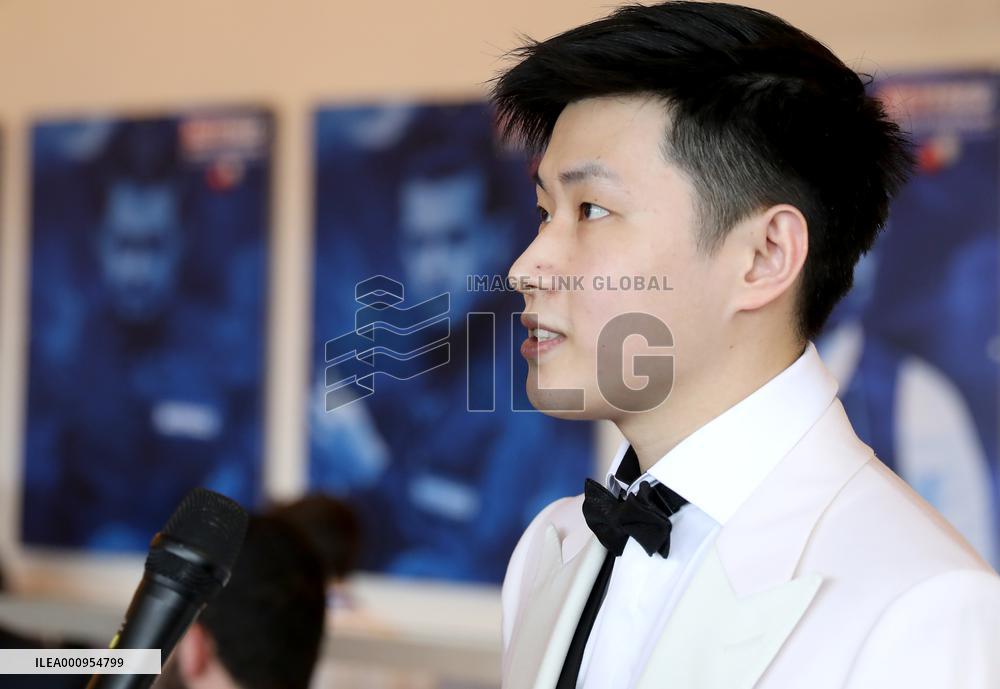 (SP)BRITAIN-SHEFFIELD-SNOOKER-WORLD CHAMPIONSHIP-MEDIA DAY