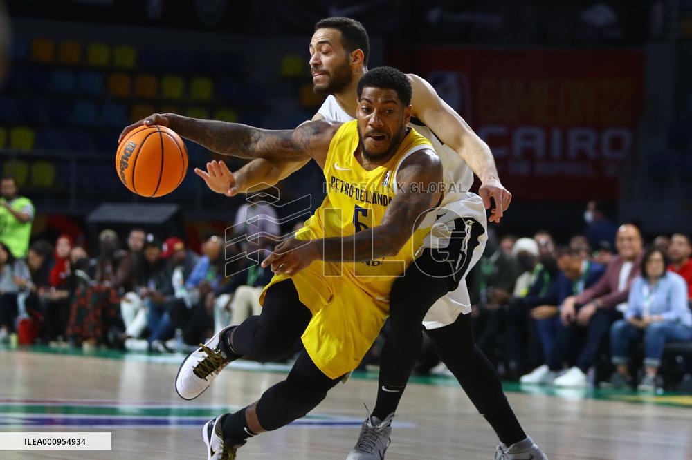 (SP)EGYPT-CAIRO-BASKETBALL-2022 BASKETBALL AFRICA LEAGUE-ZAMALEK VS PETRO DE LUANDA