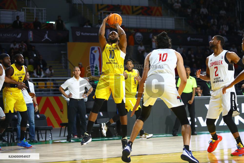 (SP)EGYPT-CAIRO-BASKETBALL-2022 BASKETBALL AFRICA LEAGUE-ZAMALEK VS PETRO DE LUANDA