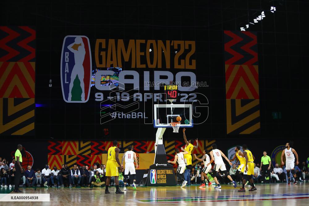(SP)EGYPT-CAIRO-BASKETBALL-2022 BASKETBALL AFRICA LEAGUE-ZAMALEK VS PETRO DE LUANDA