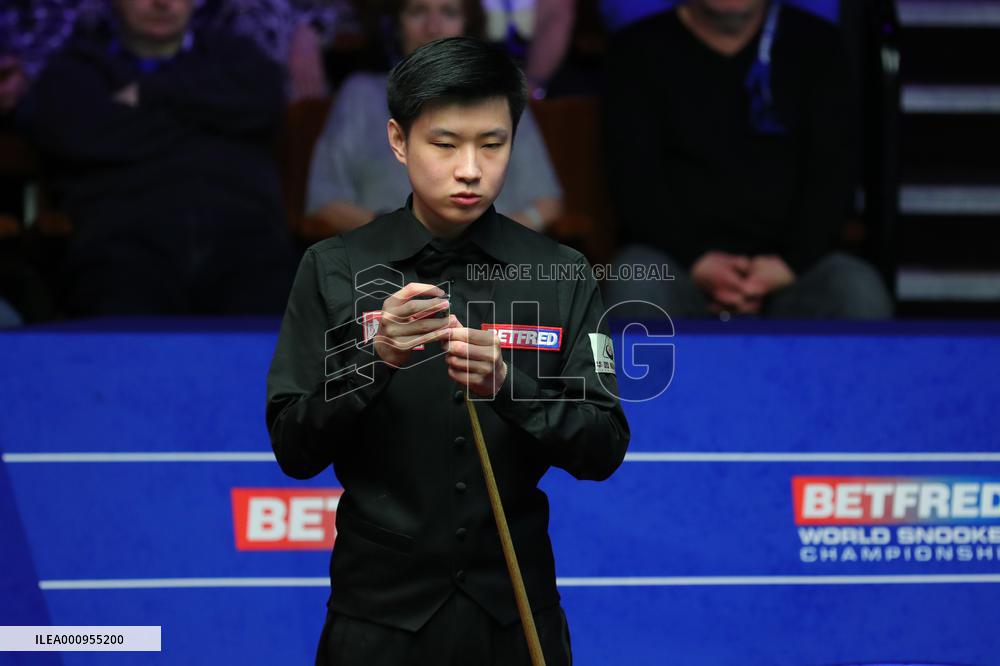 (SP)BRITAIN-SHEFFIELD-SNOOKER-WORLD CHAMPIONSHIP-ROUND 1