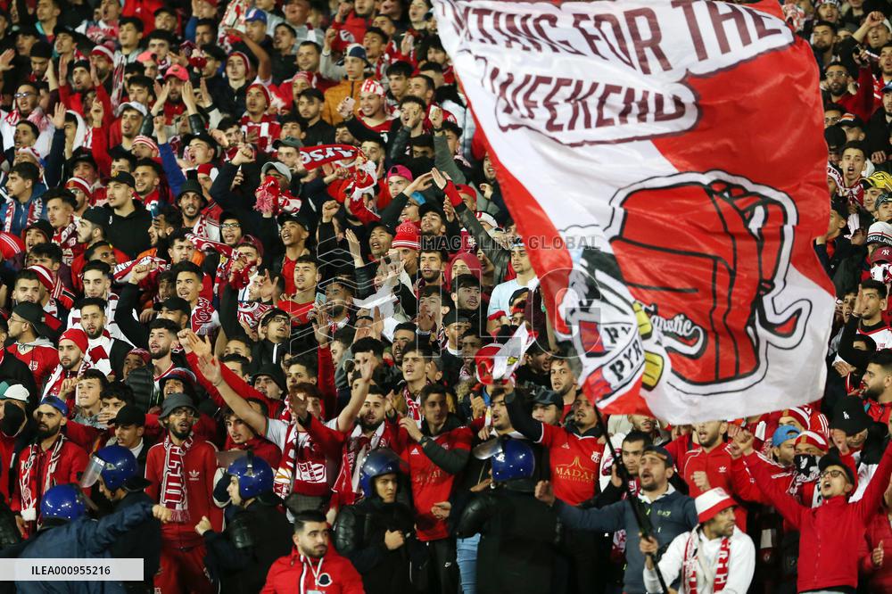 (SP)ALGERIA-ALGIERS-FOOTBALL-CAF CHAMPIONS LEAGUE-CR BELOUIZDAD VS WYDAD CASABLANCA