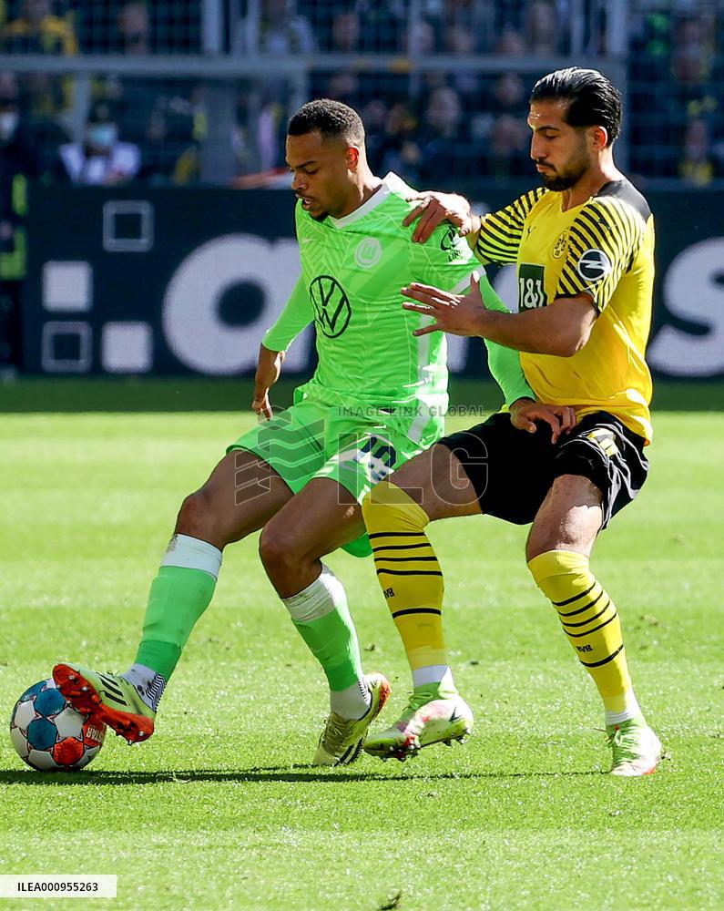 (SP)GERMANY-DORTMUND-FOOTBALL-BUNDESLIGA-DORTMUND VS WOLFSBURG
