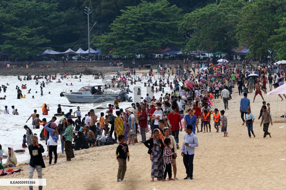 CAMBODIA-TRADITIONAL NEW YEAR-HOLIDAY