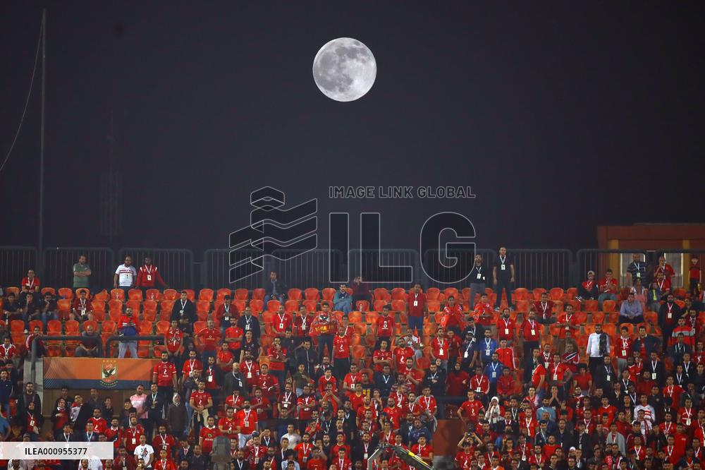 (SP)EGYPT-CAIRO-FOOTBALL-CAF CHAMPIONS LEAGUE-QUARTER FINAL-AL AHLY VS RAJA CASABLANCA