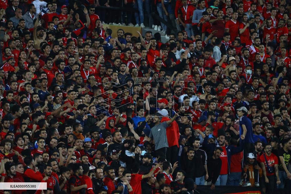 (SP)EGYPT-CAIRO-FOOTBALL-CAF CHAMPIONS LEAGUE-QUARTER FINAL-AL AHLY VS RAJA CASABLANCA