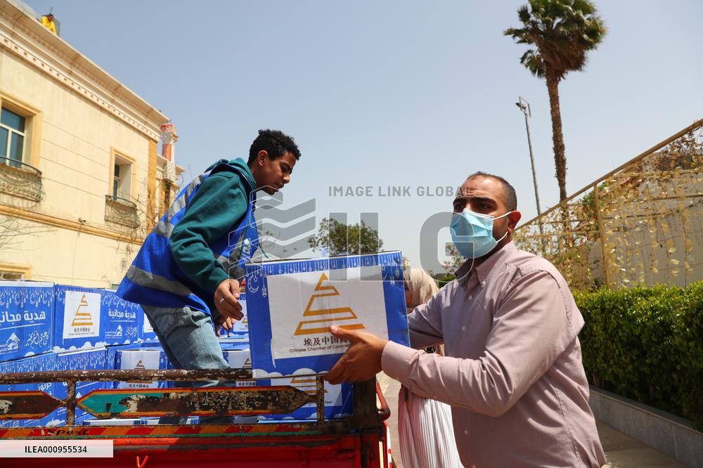 EGYPT-CAIRO-RAMADAN CHARITY EVENT