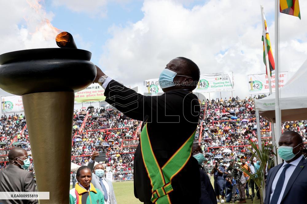 ZIMBABWE-BULAWAYO-INDEPENDENCE DAY-CELEBRATIONS