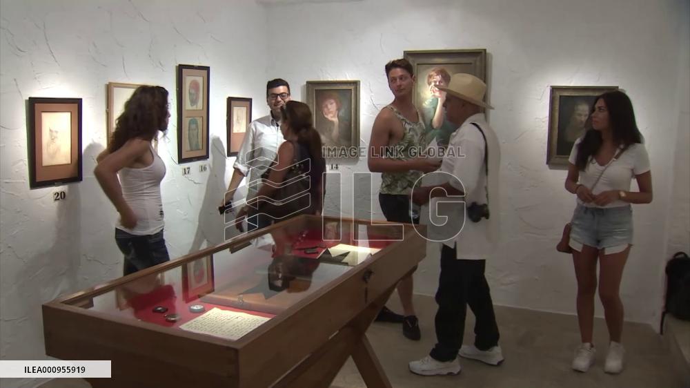Lebanon's Gibran Museum attracts visitors despite steep financial crisis