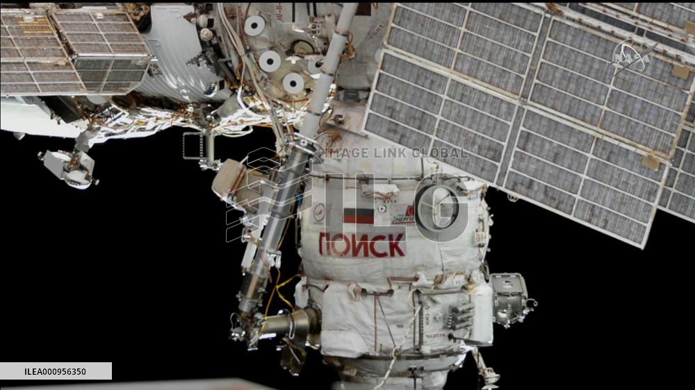Russian cosmonauts finish spacewalk after completing work in outer space