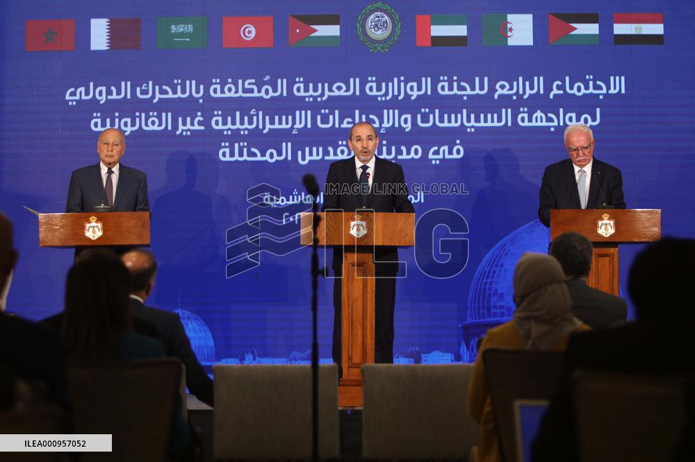 JORDAN-AMMAN-ARAB MINISTERIAL COMMITTEE-MEETING
