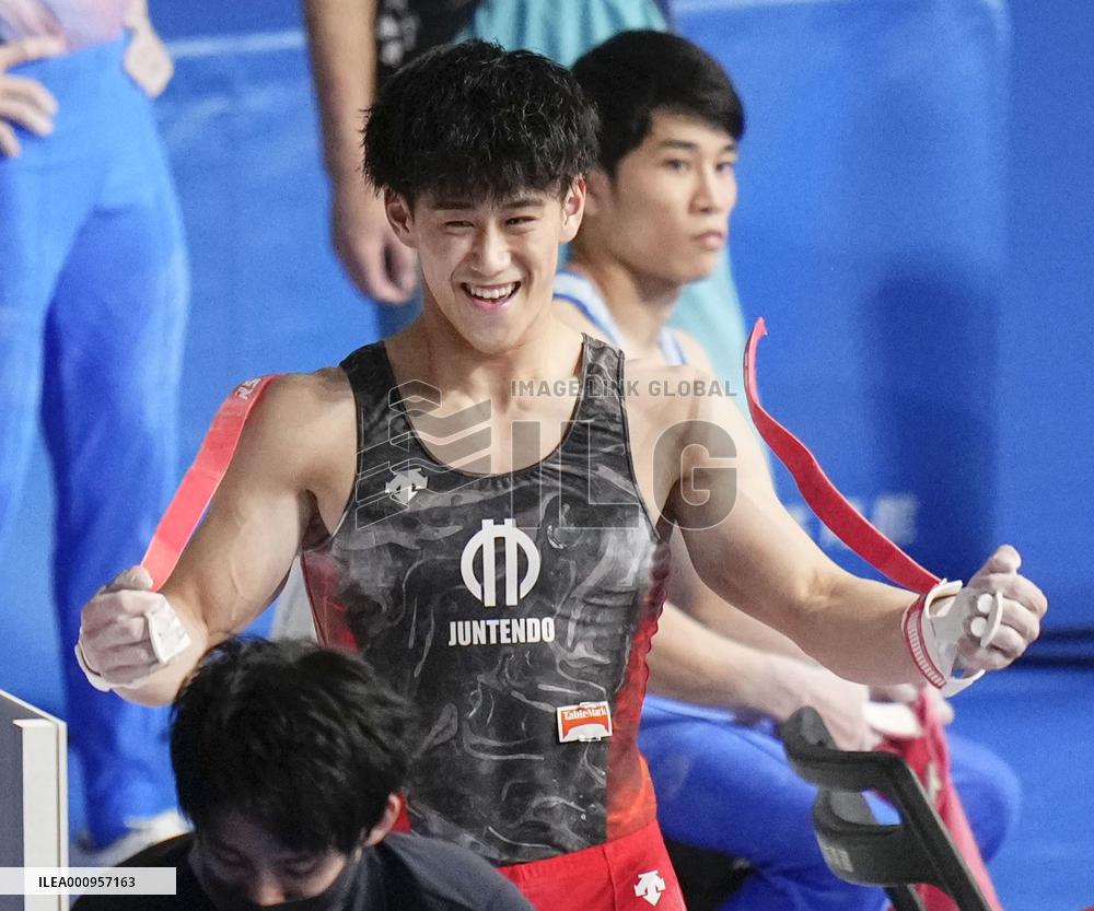 Gymnastics: Japan individual all-around c'ships