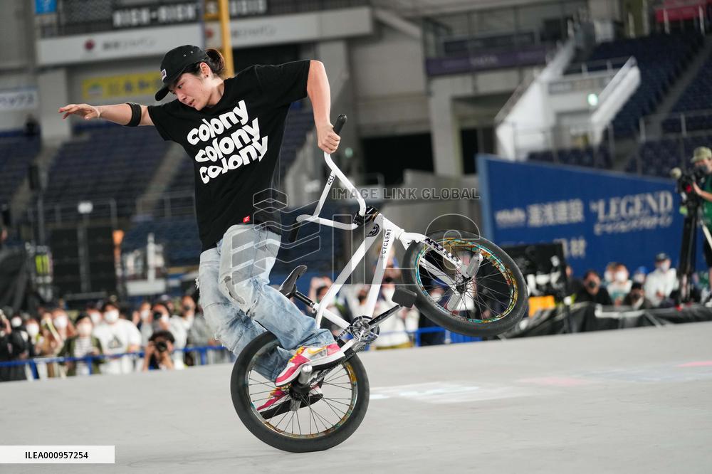 (SP)JAPAN-CHIBA-X GAMES-BMX FLATLAND FINAL