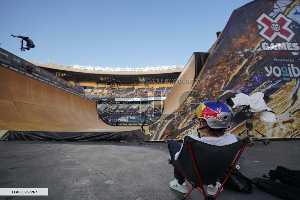 (SP)JAPAN-CHIBA-X GAMES-SKATEBOARD VERT FINAL