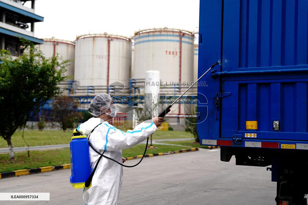 CHINA-SHANGHAI-ENTERPRISES-PRODUCTION-RESUMPTION (CN)