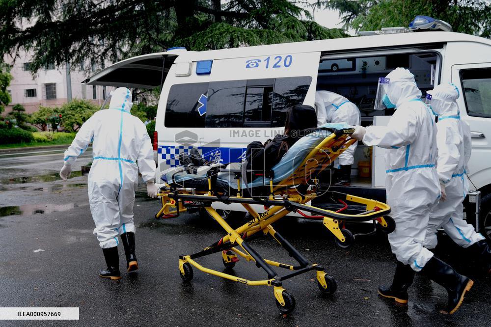 CHINA-SHANGHAI-MEDICAL EMERGENCY SERVICE (CN)