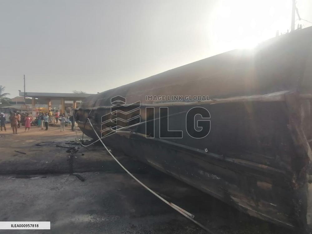 NIGERIA-LAGOS-TANKER EXPLOSION