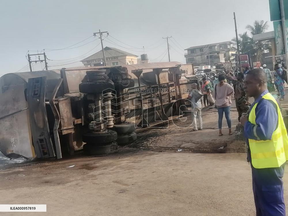 NIGERIA-LAGOS-TANKER EXPLOSION