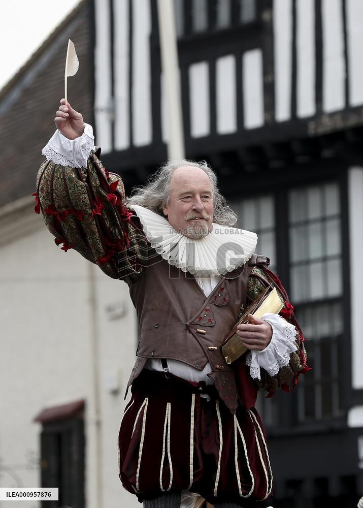 BRITAIN-STRATFORD UPON AVON-SHAKESPEARE-CELEBRATION