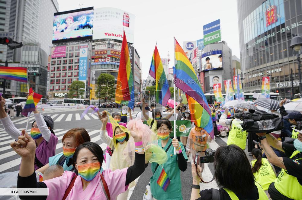 LGBTQ parade in Tokyo