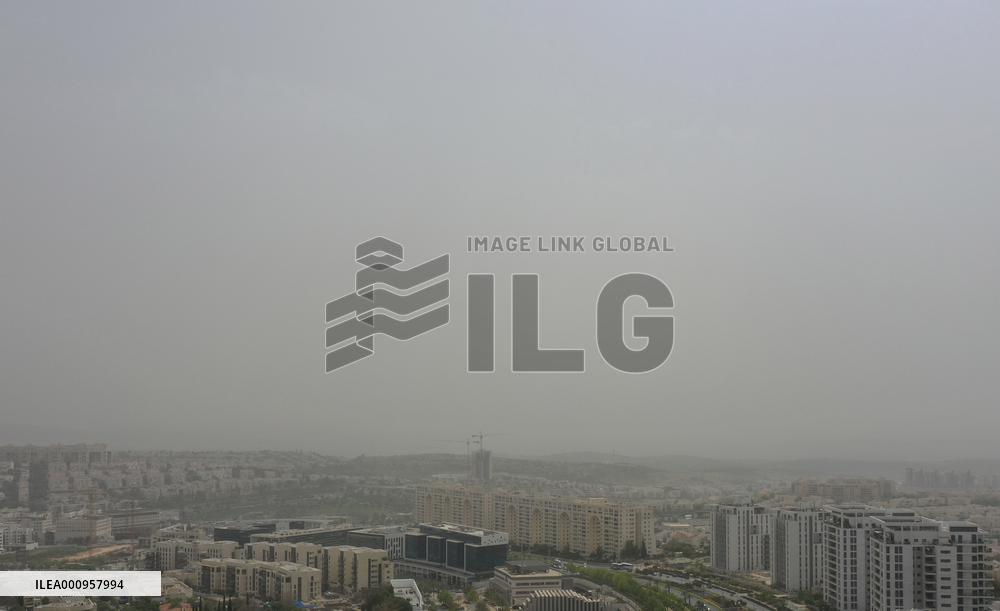 ISRAEL-MODIIN-POLLUTION-HAZE