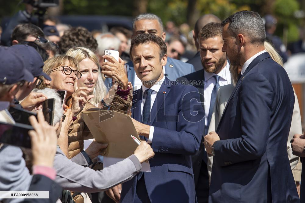 FRANCE-LE TOUQUET-PRESIDENTIAL ELECTION-SECOND ROUND-VOTE-MACRON