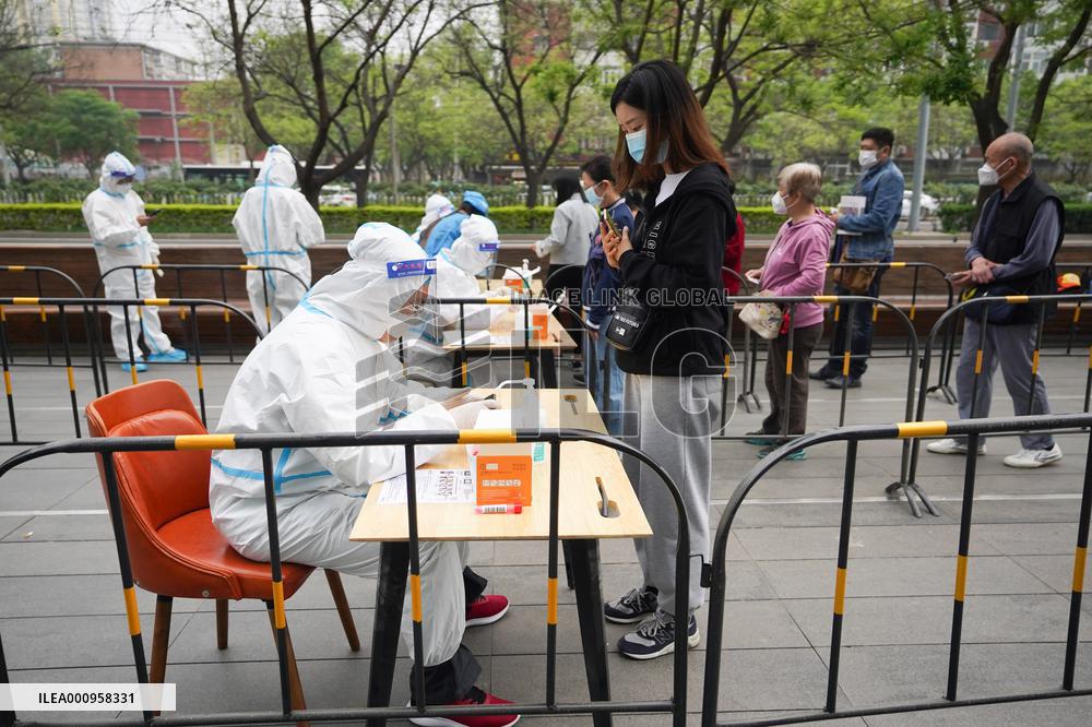 CHINA-BEIJING-COVID-19-NUCLEIC ACID TEST (CN)