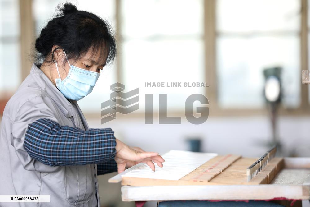 CHINA-LIAONING-YINGKOU-PIANO MAKING-RESUMPTION (CN)