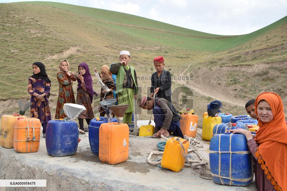 AFGHANISTAN-BAGHLAN-WATER-SHORTAGE