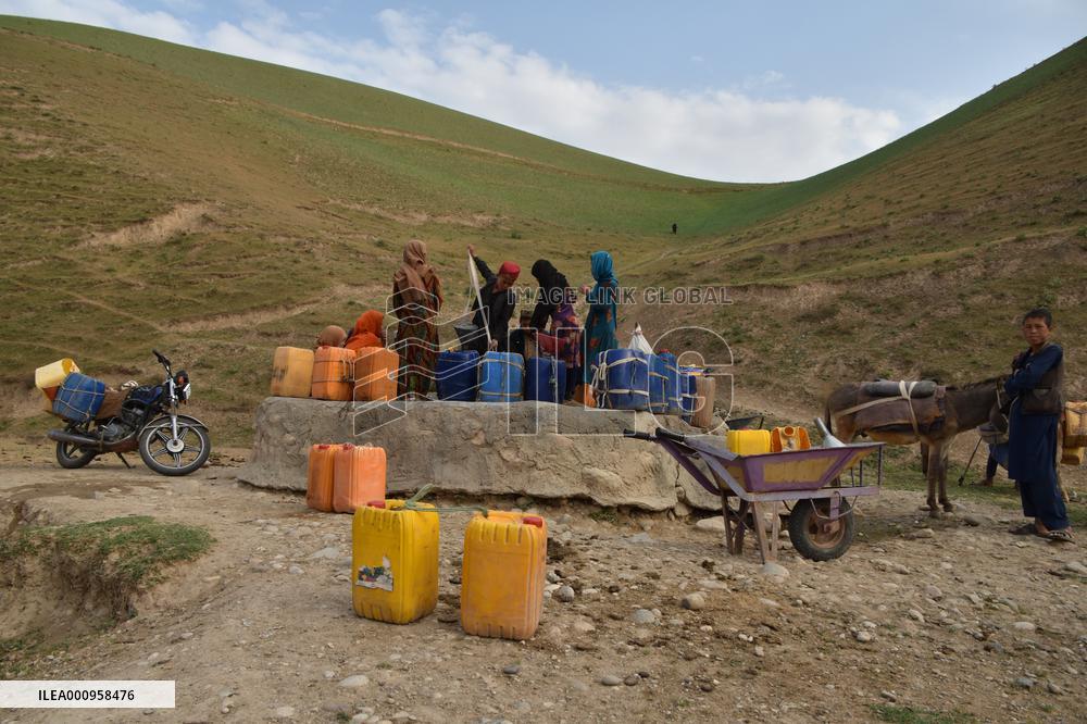 AFGHANISTAN-BAGHLAN-WATER-SHORTAGE
