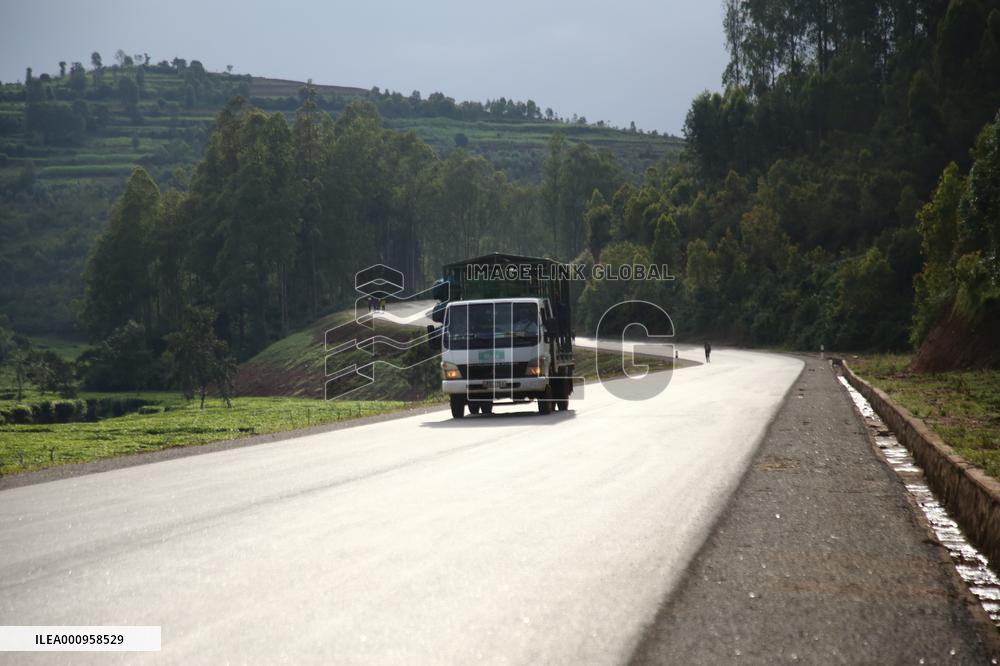 RWANDA-HUYE-ROAD UPGRADING