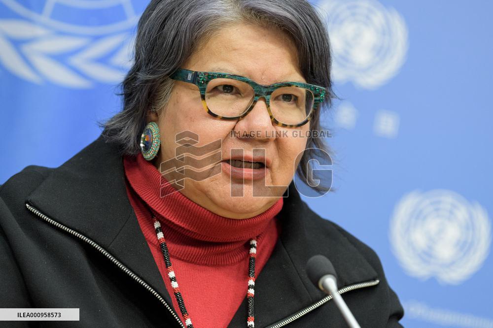 UN-PERMANENT FORUM ON INDIGENOUS ISSUES-CANADIAN INDIGENOUS LEADER-PRESS BRIEFING