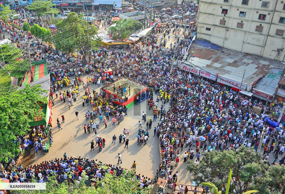 (SP)BANGLADESH-CHATTOGRAM-TRADITIONAL WRESTLING