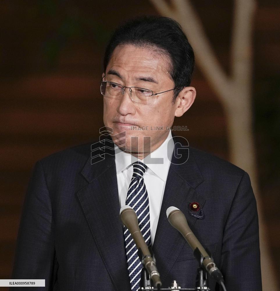 Japan PM Kishida after phone talks with Ukraine's Zelenskyy