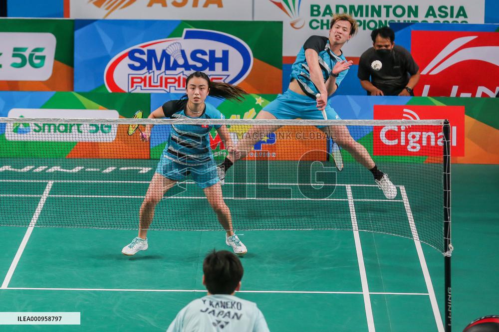 (SP)PHILIPPINES-MANILA-BADMINTON ASIA CHAMPIONSHIPS 2022-MIXED DOUBLES