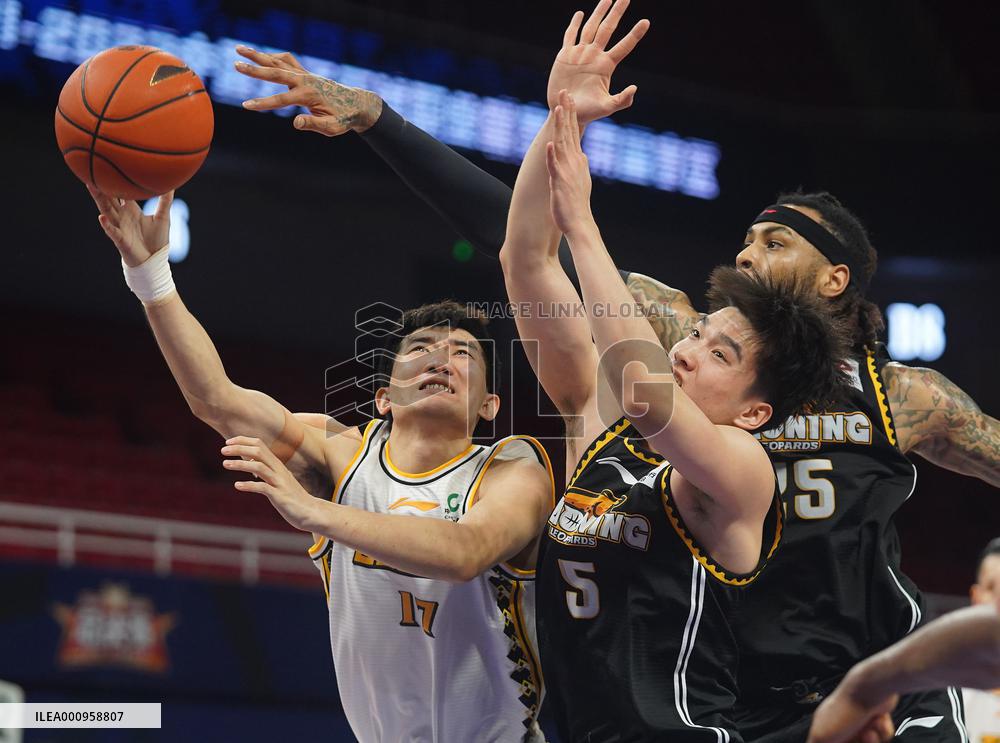 (SP)CHINA-NANCHANG-BASKETBALL-CBA LEAGUE-ZHEJIANG LIONS VS LIAONING FLYING LEOPARDS (CN)